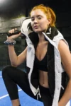 Black and white jacket